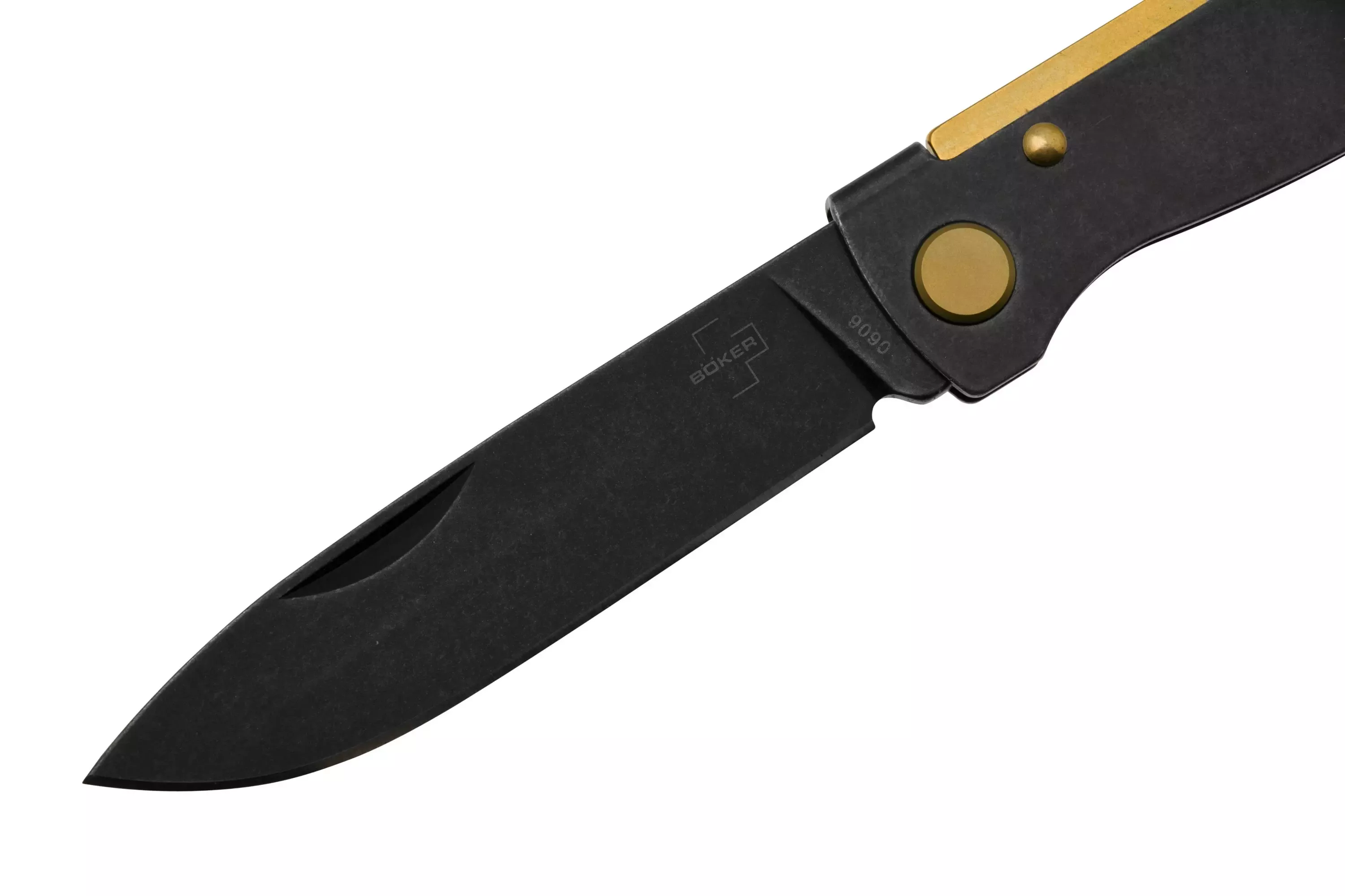 Boker Plus Atlas Blackwashed Brass 01BO859 – Nóż EDC 7,3 cm