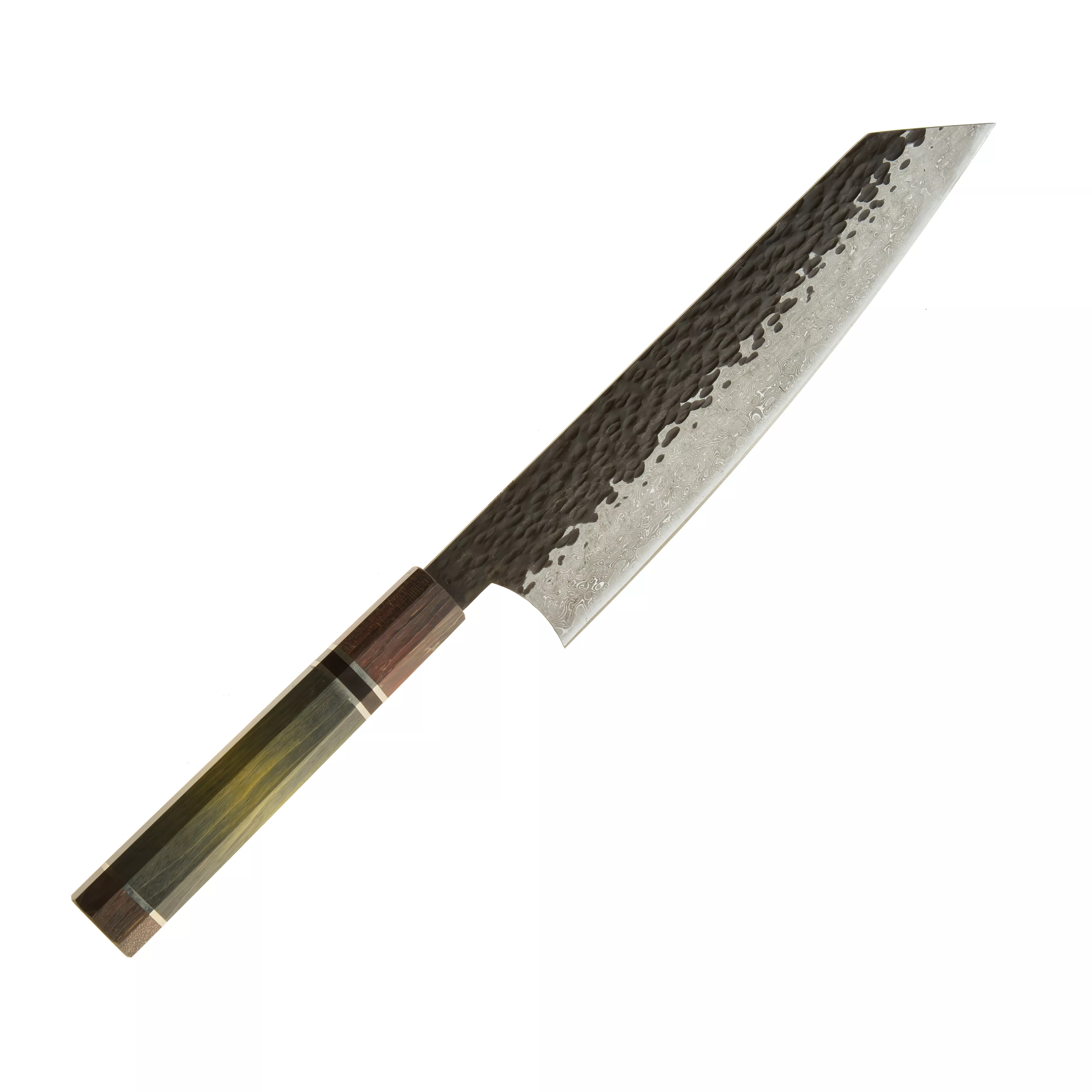 Dan Woo Custom Nóż Kiritsuke 22 cm Damast drewno