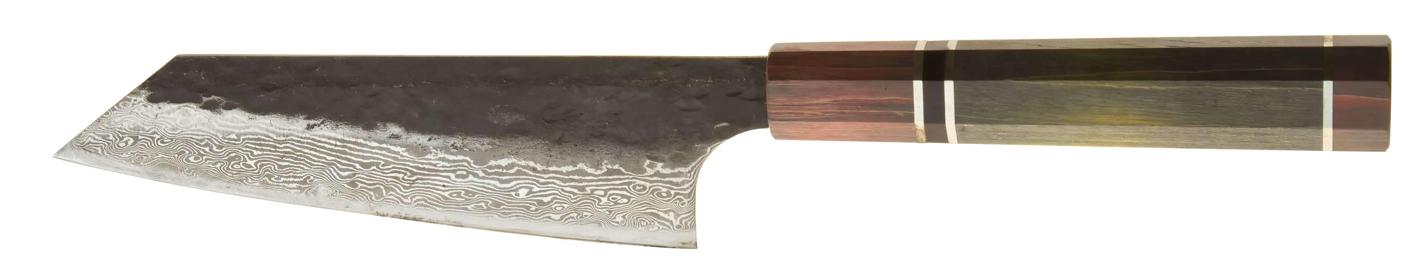 Dan Woo Bunka 16cm Damast T10 61HRC Drewno Custom