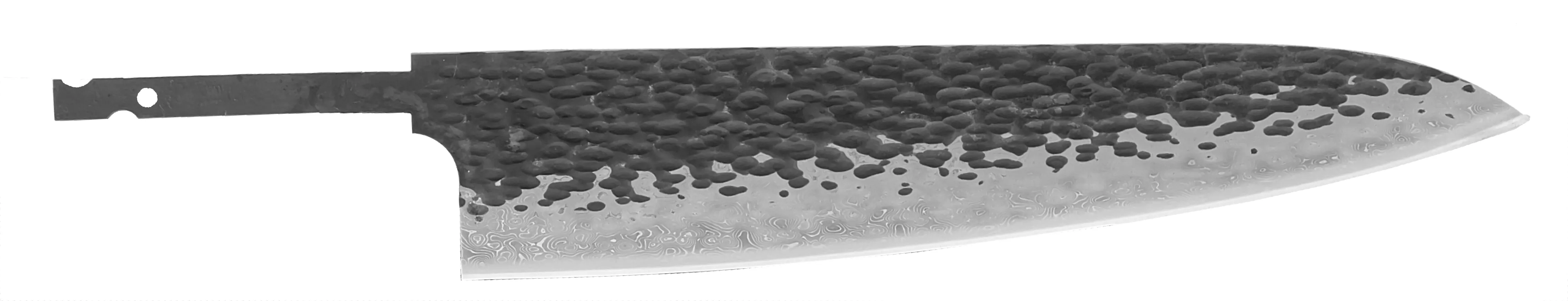 Dan Woo HF02 Blank Nóż szefa kuchni 21cm Stal Damasceńska T10