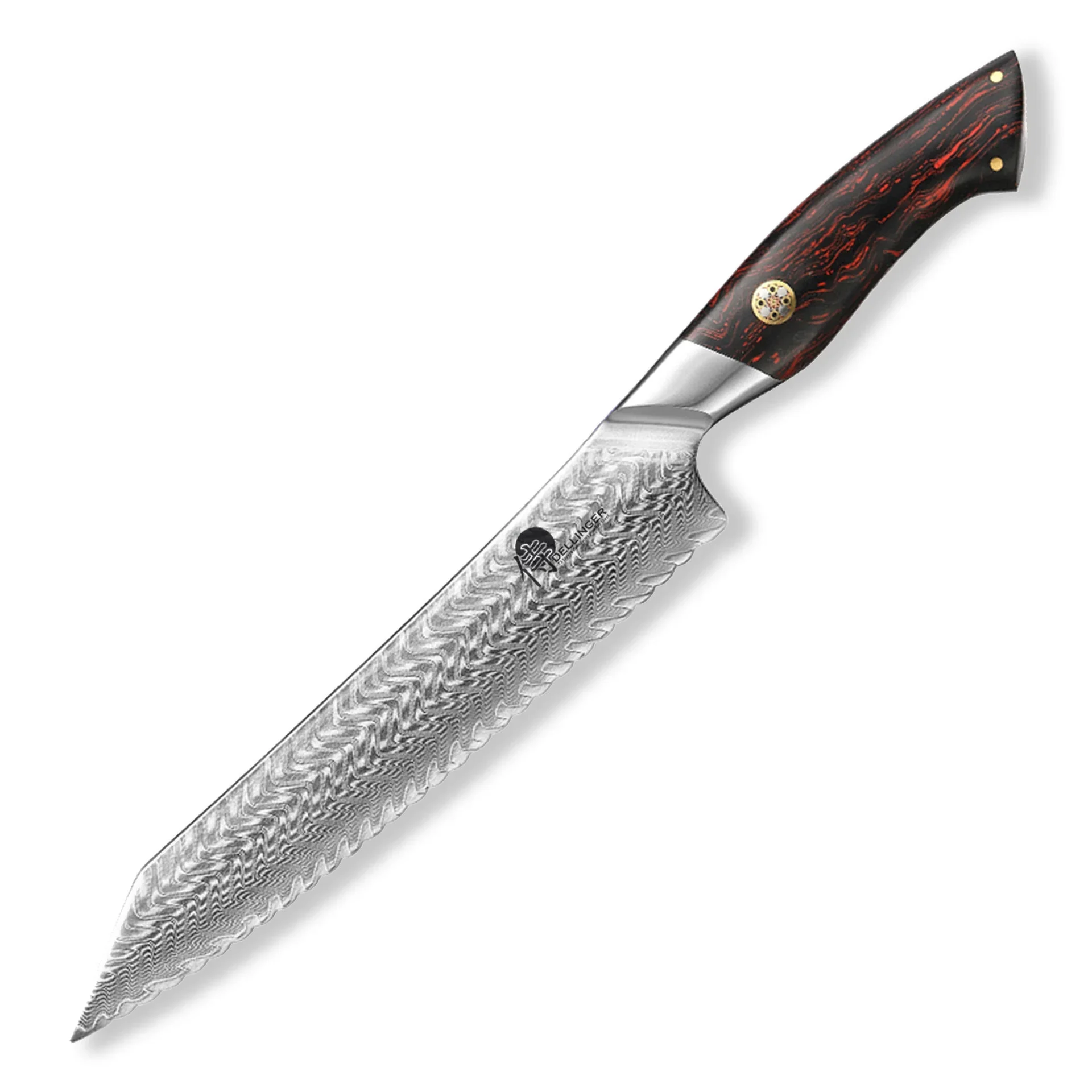 Dellinger Volcano Kiritsuke Nóż do pieczywa 21 cm