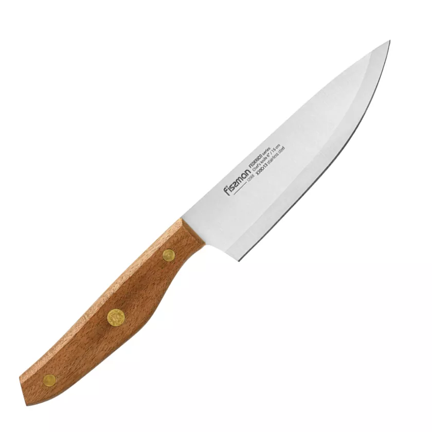 Fissman Federico Nóż Szefa Kuchni, ostrze 15 cm, rękojeść akacjowa