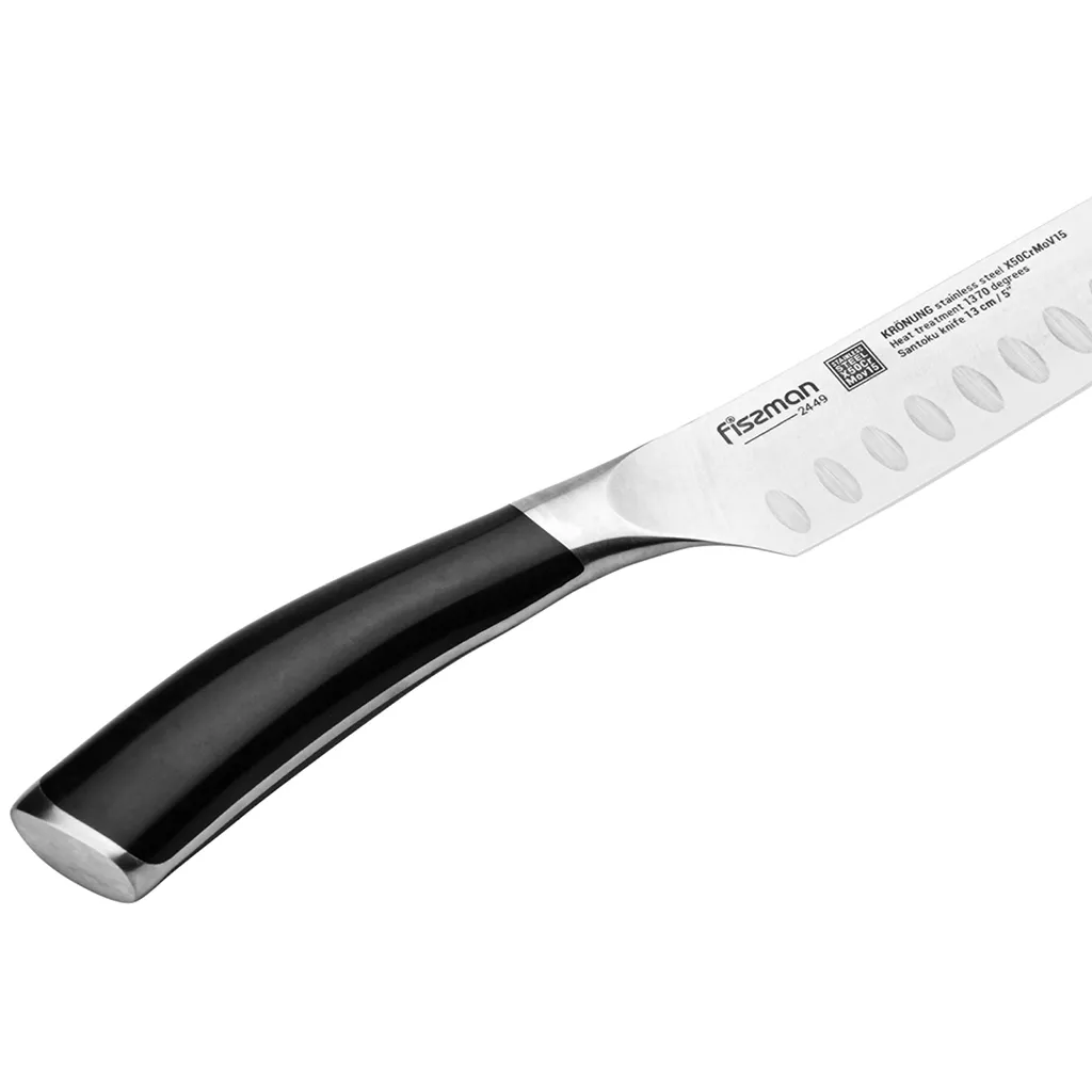 Fissman Kronung Nóż Kuchenny Małe Santoku 13 cm