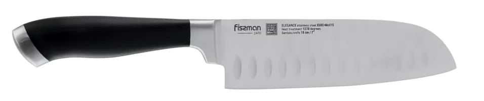 Fissman Elegance Nóż Kuchenny Santoku 18 cm