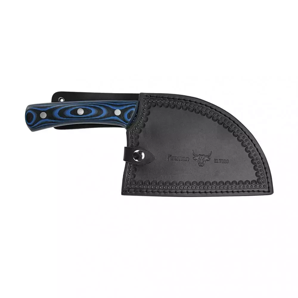 Fissman El Toro Tasak Serbski 18cm Stal AUS-8 Niebieska Mikarta