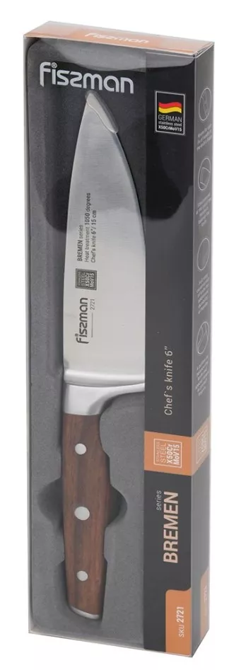 Fissman Bremen mały nóż szefa kuchni 15cm