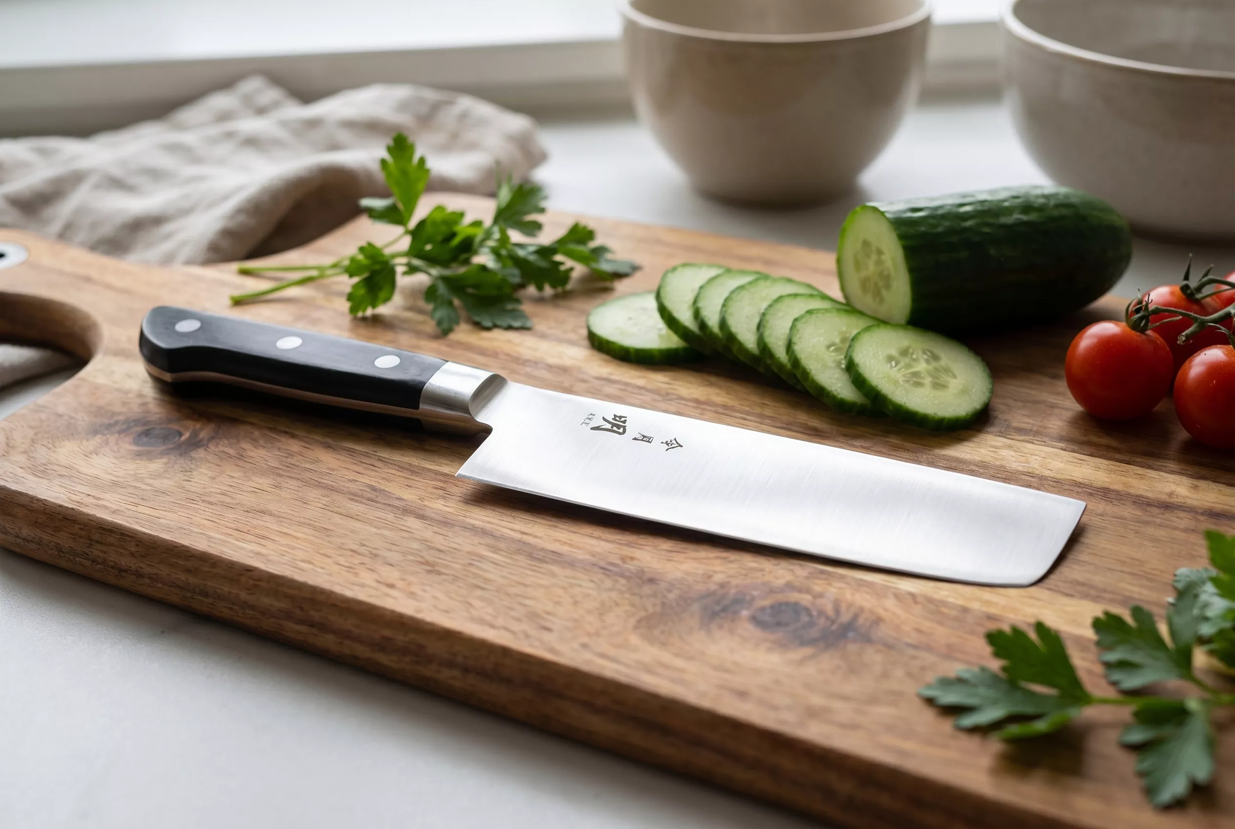 Fuji Cutlery Akira Reigetsu Nóż Nakiri 16 cm FC-0122