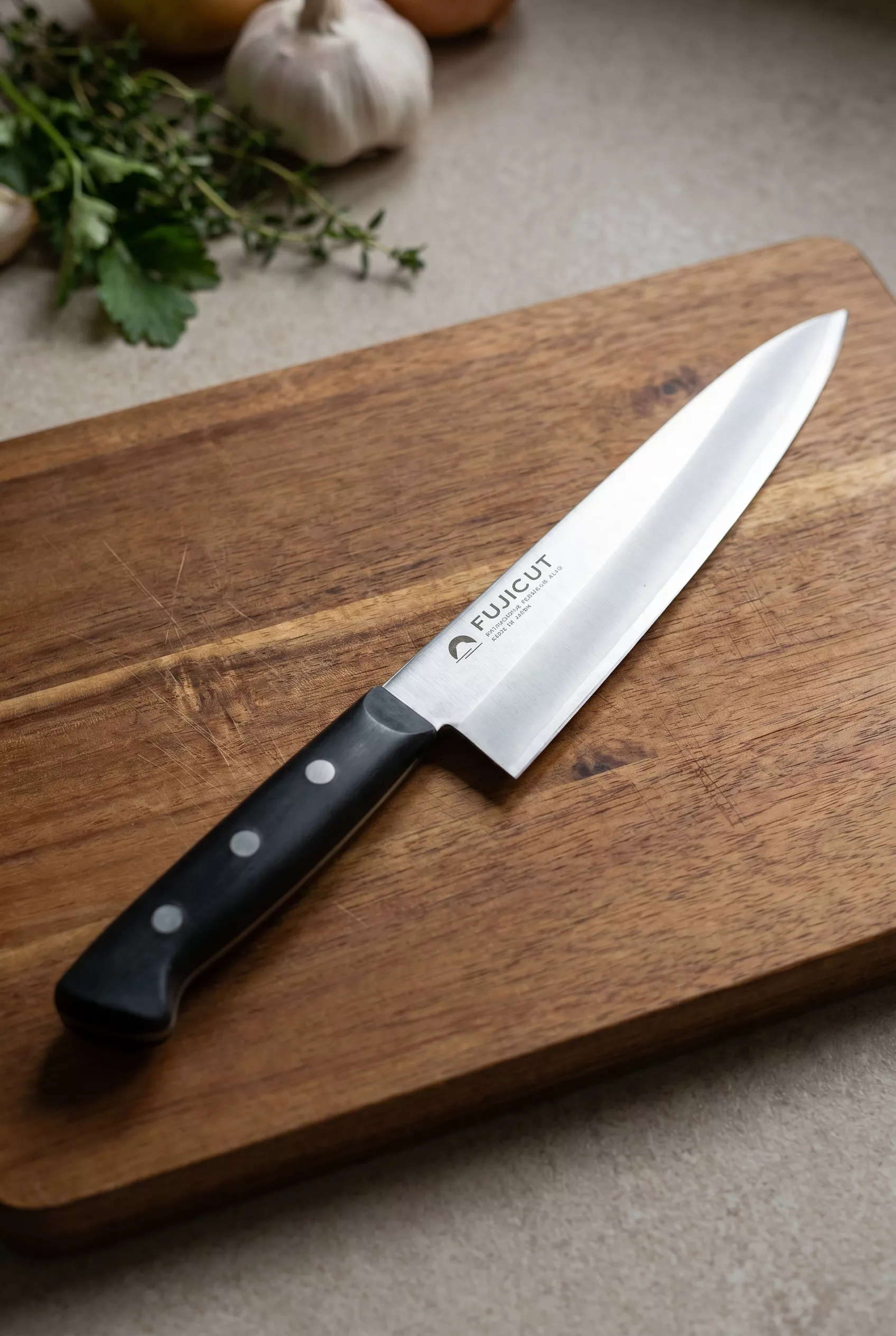 Japoński Nóż Santoku Tojiro Fujicut #3000 18 cm Stal Mo-V FC-1632