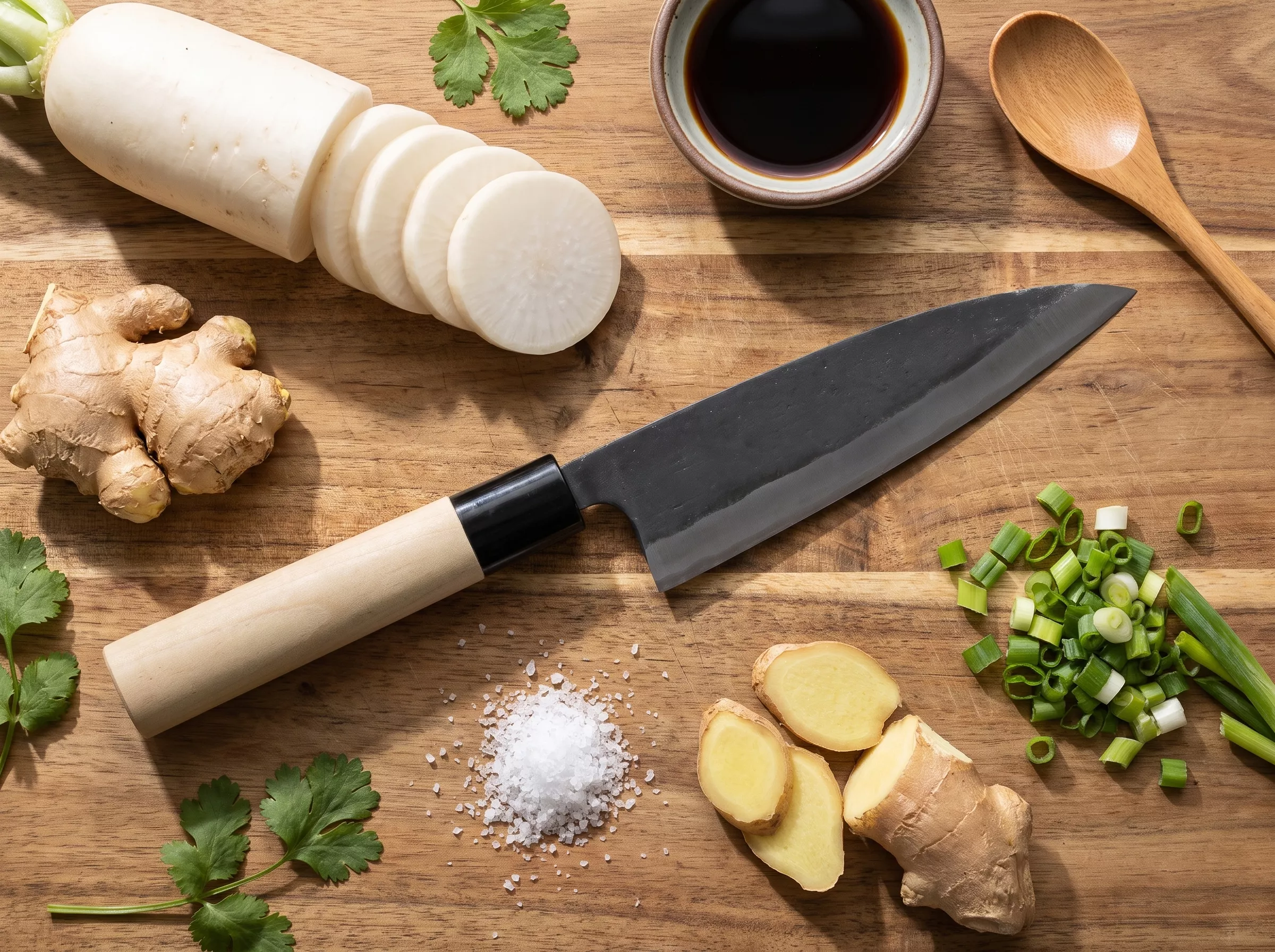 Nóż japoński Tosaichi Grandma's santoku 15 cm Kurouchi SK-5
