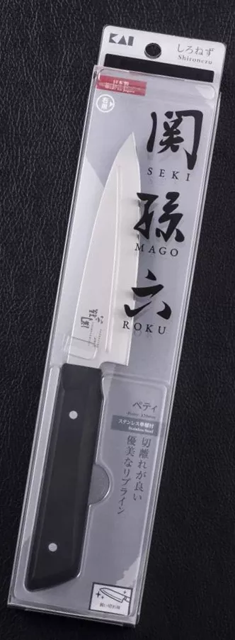 KAI Seki Magoroku Shironezu – Uniwersalny Nóż Kuchenny, Ostrze 12 cm