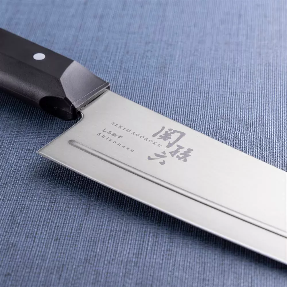 KAI Seki Magoroku Shironezu Santoku nóż kuchenny, ostrze 16.5 cm