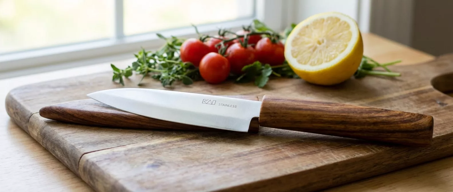 KAI Nóż do obierania warzyw i owoców 9 cm DH7361