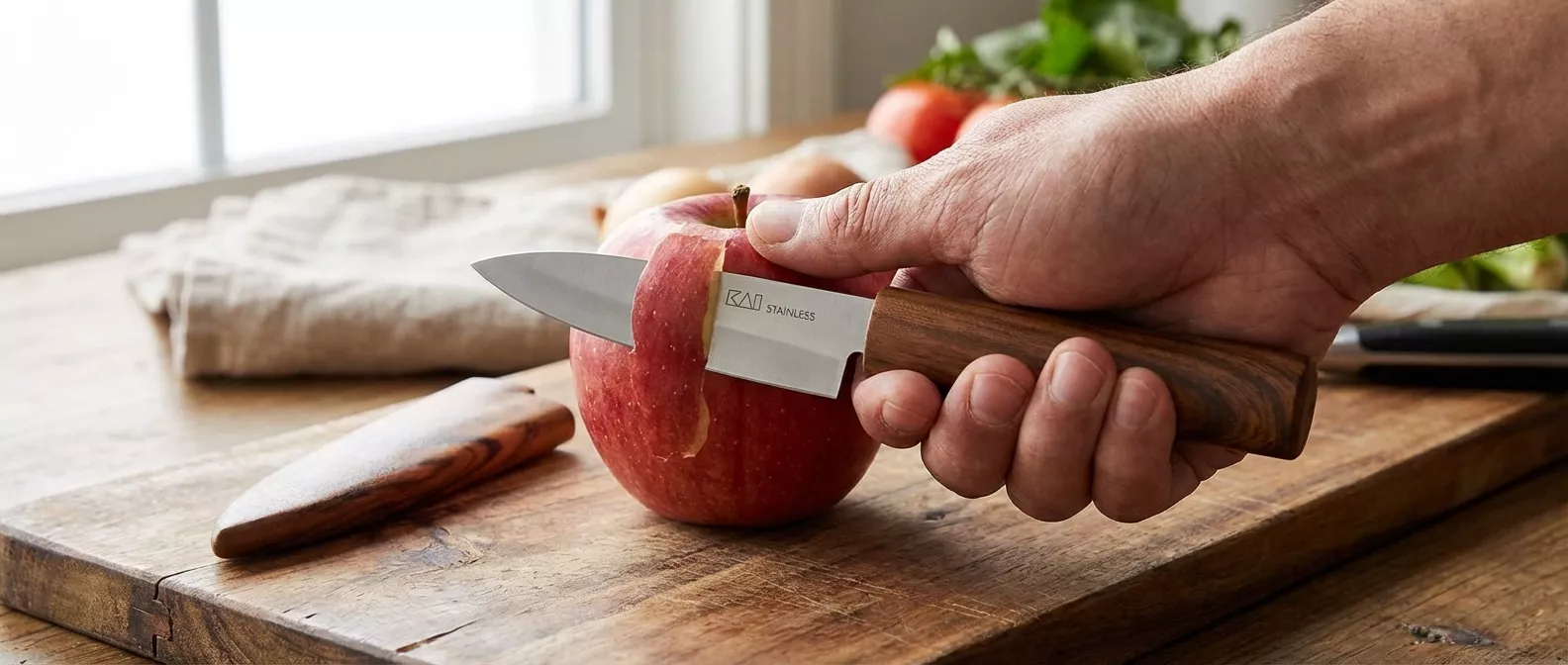 KAI Nóż do obierania warzyw i owoców 9 cm DH7361