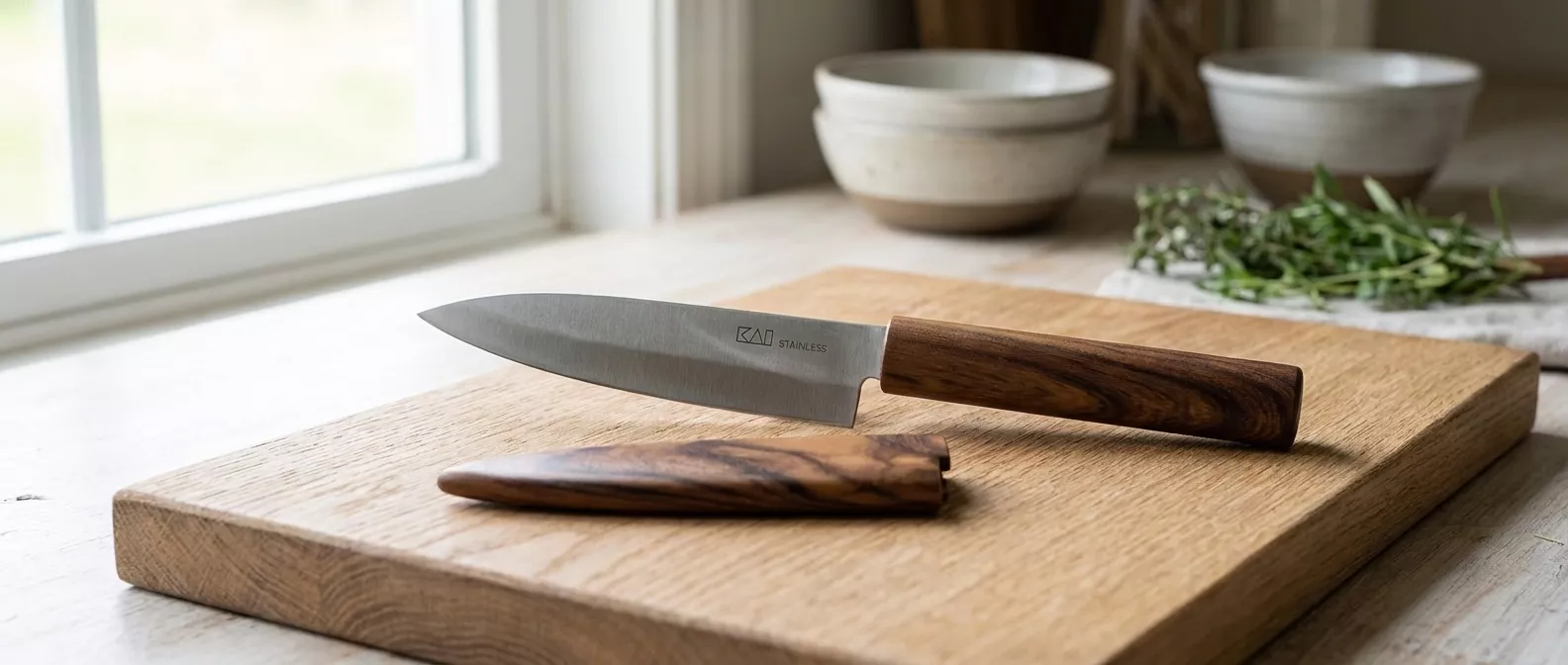 KAI Nóż do obierania warzyw i owoców 9 cm DH7361