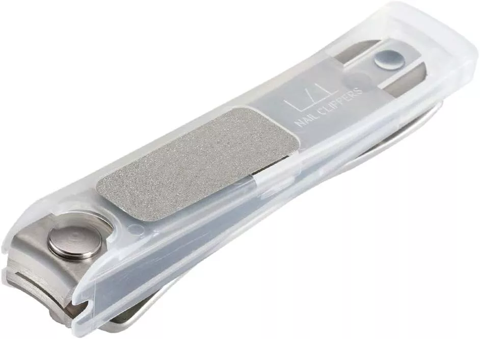 KAI KE-0103 Obcinacz do paznokci z pilnikiem i pojemnikiem 9 cm