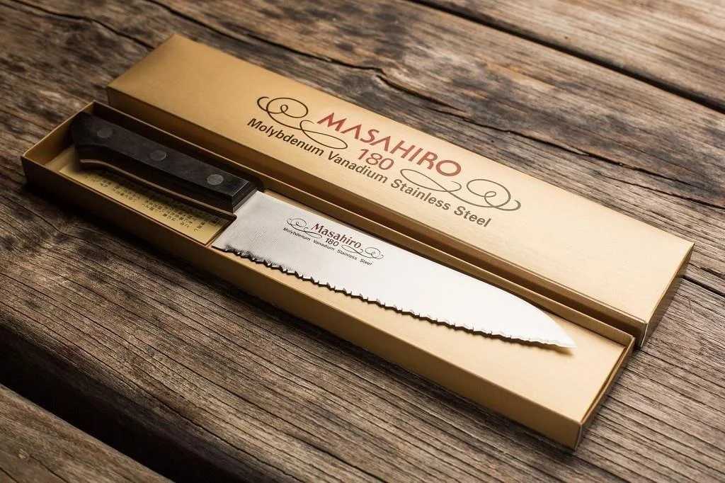 Masahiro BWH Chef Wave Edge 180mm [14040]