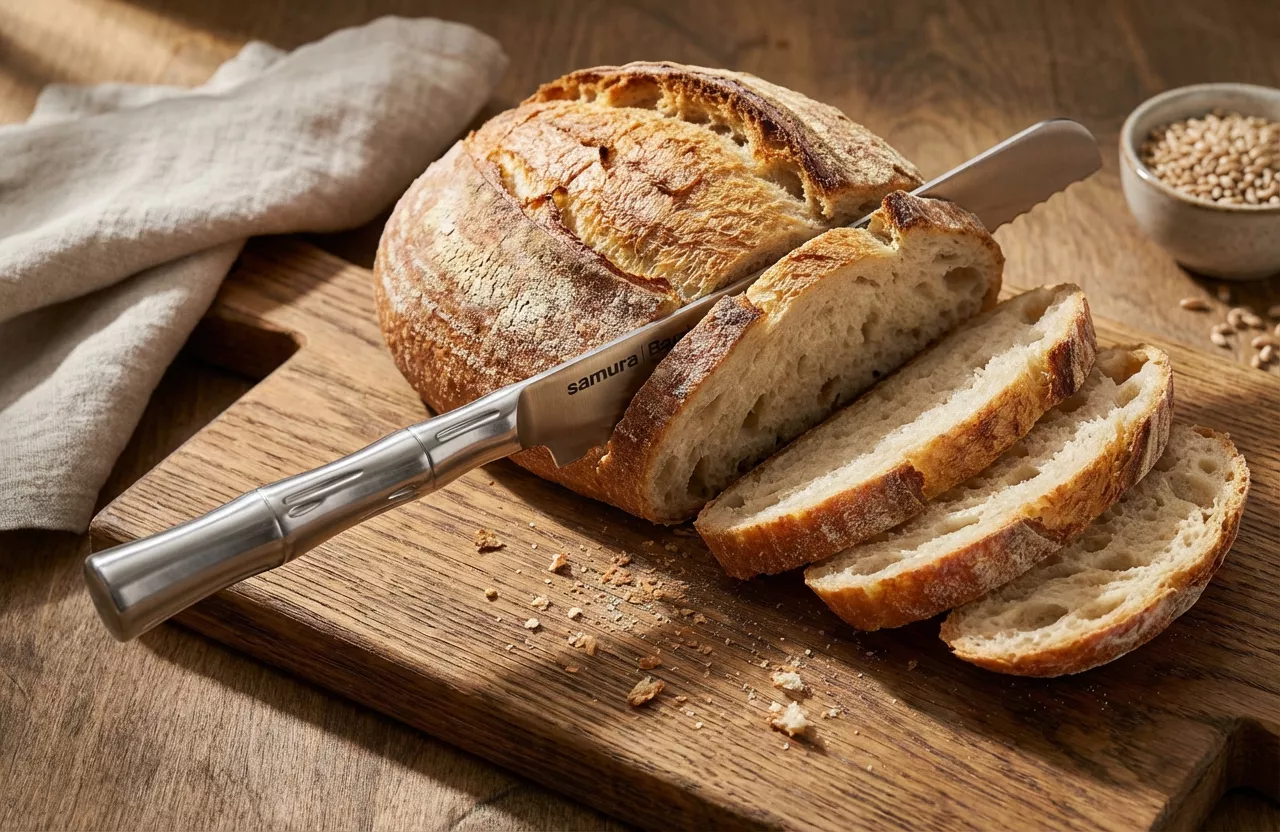 Samura Bamboo nóż do chleba 200mm.