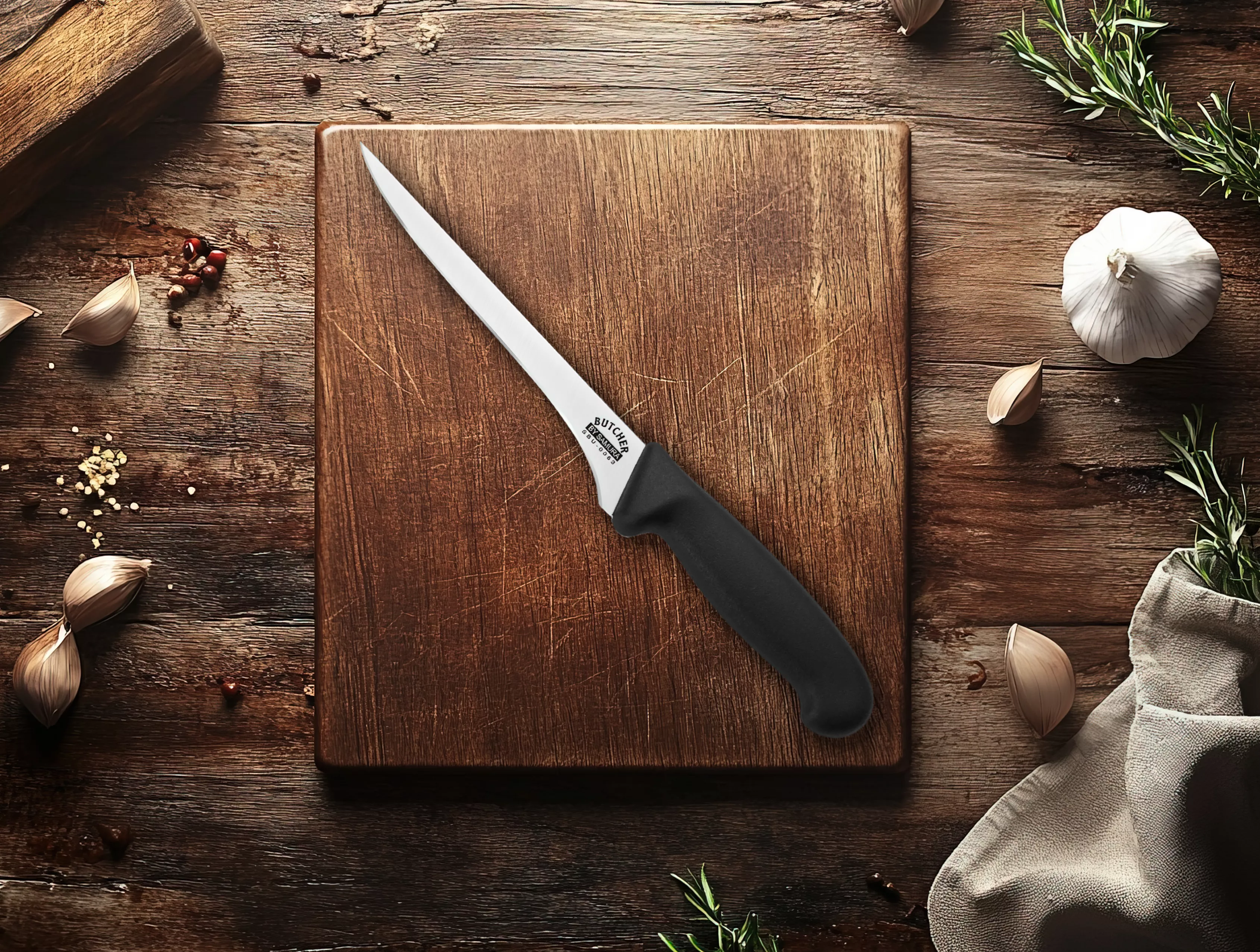 Samura Butcher Nóż do trybowania 18 cm SBU-0063