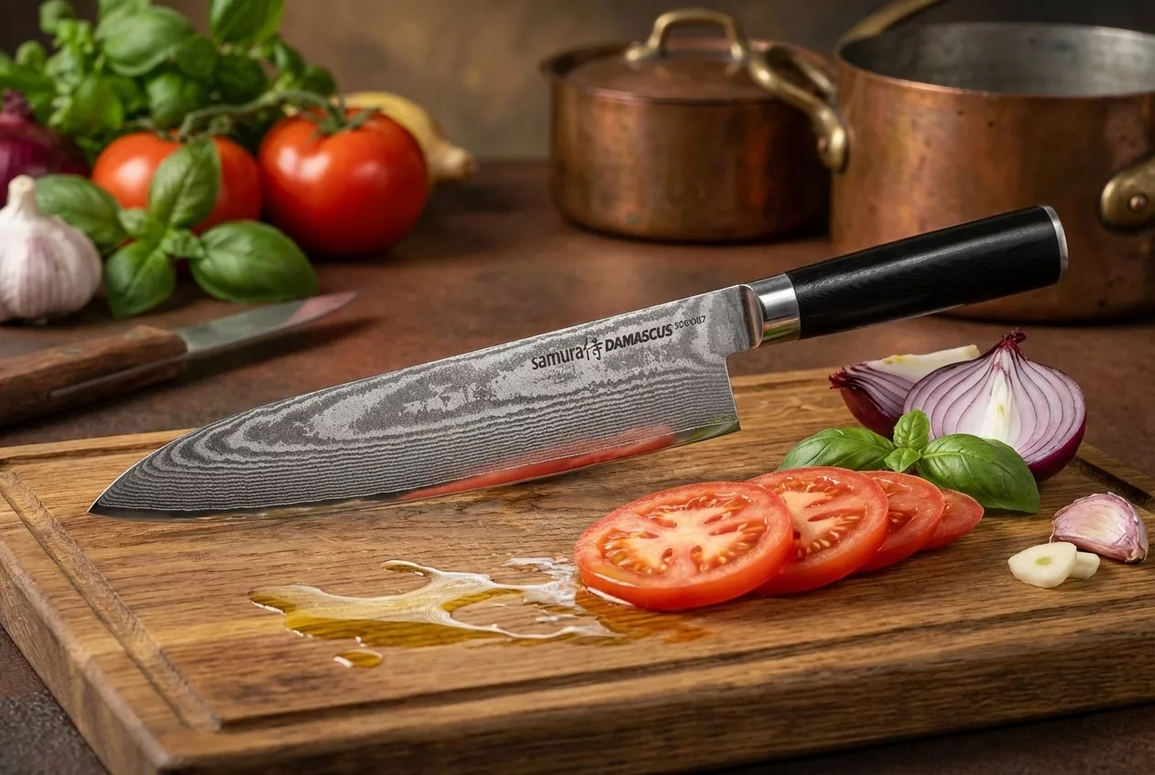 Samura Damascus Nóż Szefa Kuchni 24 cm AUS-10 SD-0087