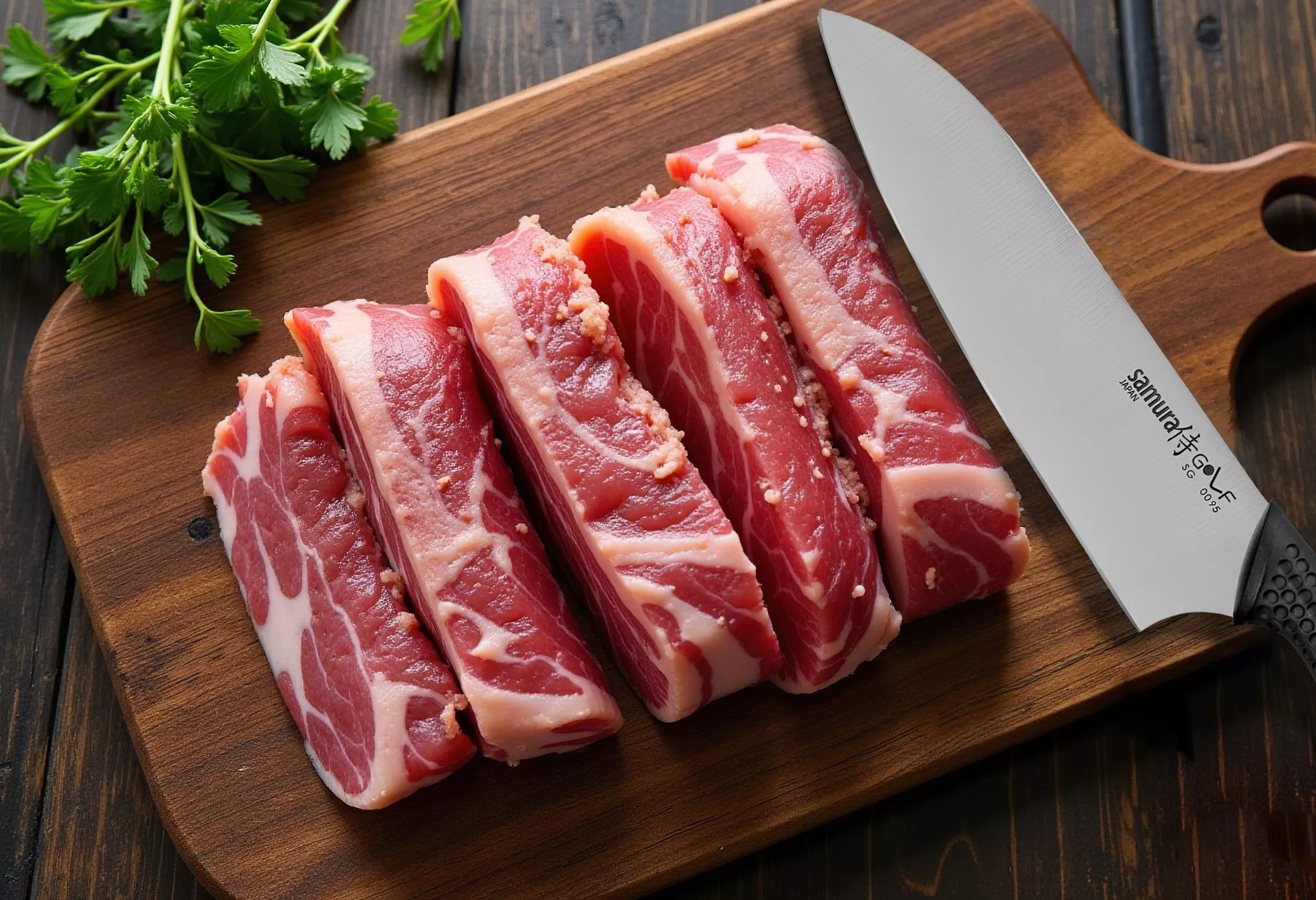 Samura Golf Nóż kuchenny Santoku 18 cm AUS-8