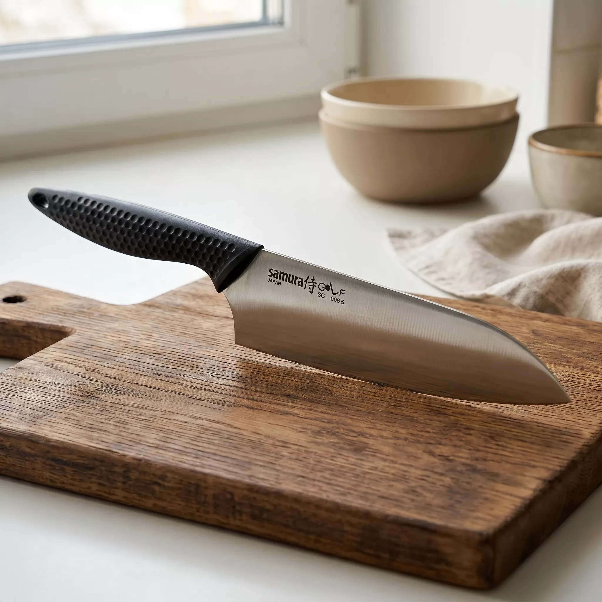 Samura Golf Nóż kuchenny Santoku 18 cm AUS-8
