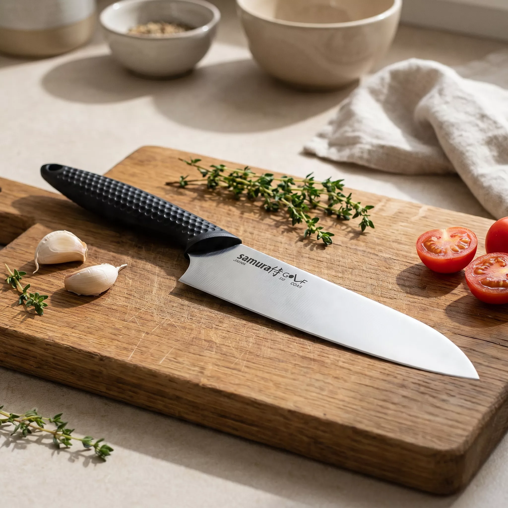 Samura Golf Nóż kuchenny Santoku 18 cm AUS-8