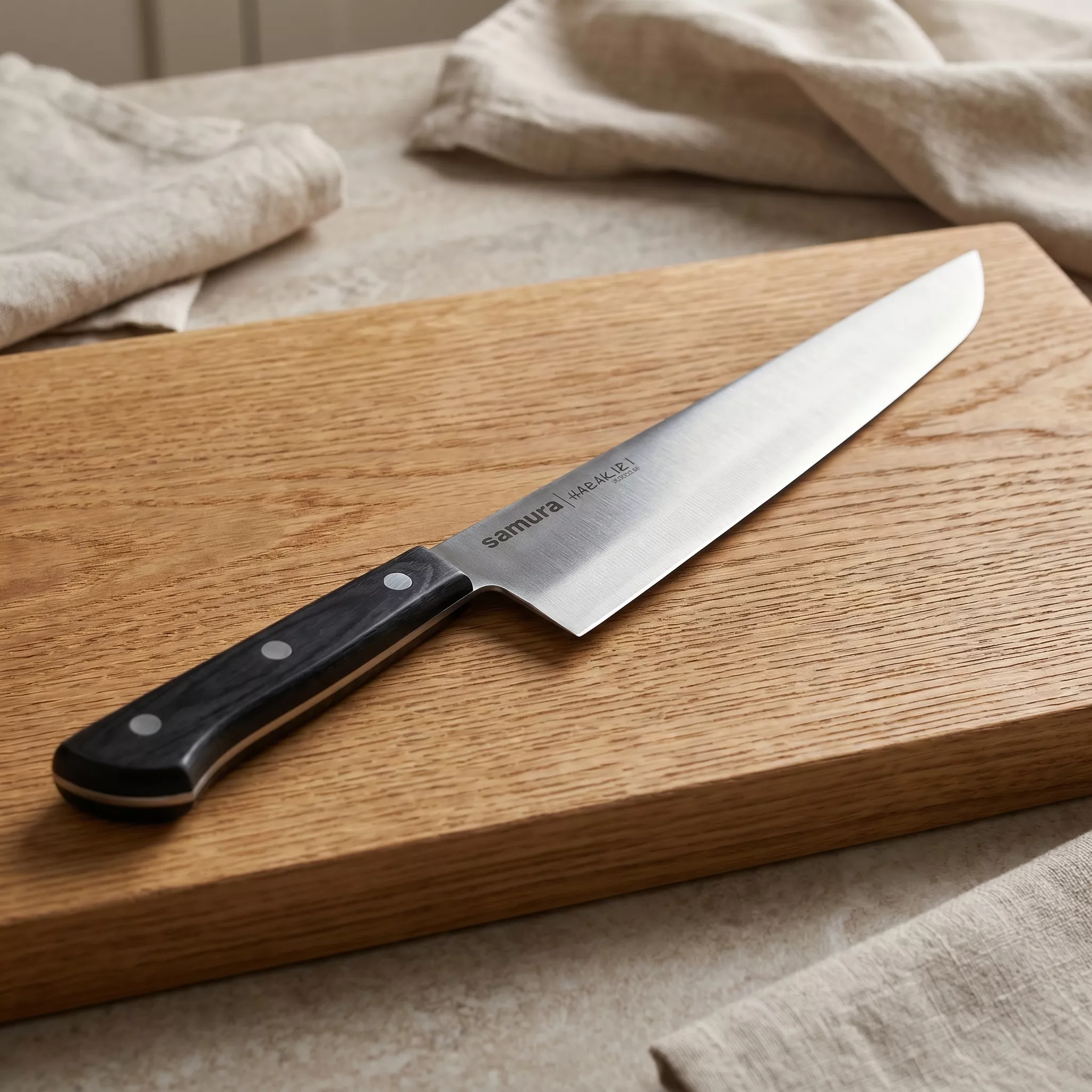 Samura Harakiri Hamokiri Nóż do ryb i mięsa 26 cm AUS-8 SHR-0050B