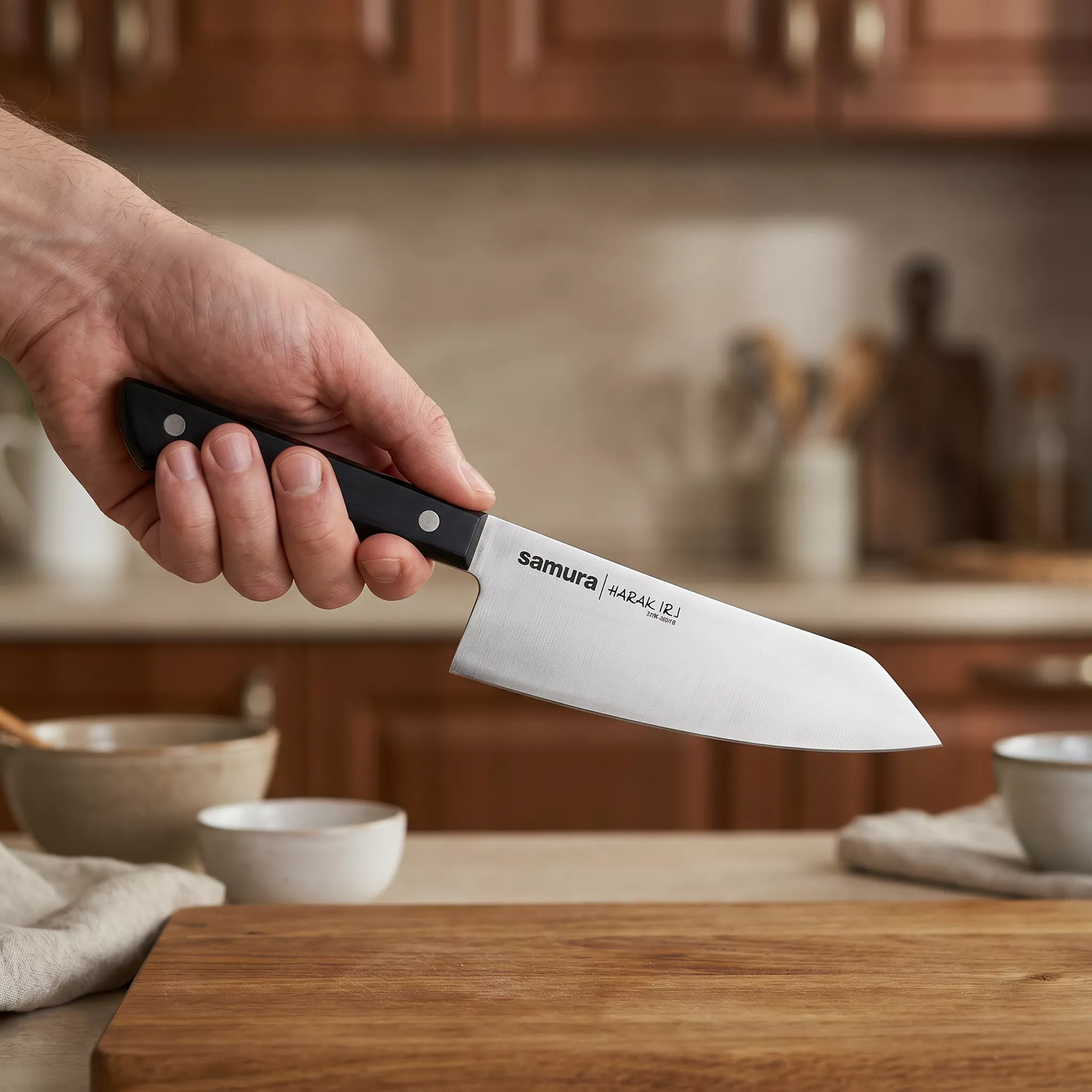 Nóż kuchenny Samura Harakiri Hakata / Bunka 17,1 cm AUS-8