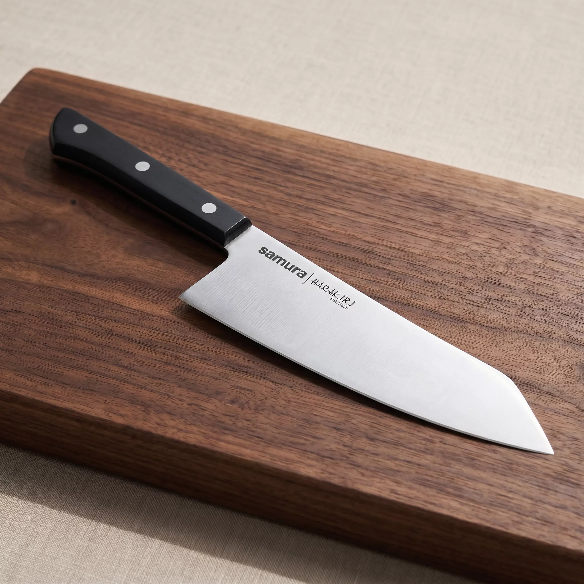 Nóż kuchenny Samura Harakiri Hakata / Bunka 17,1 cm AUS-8