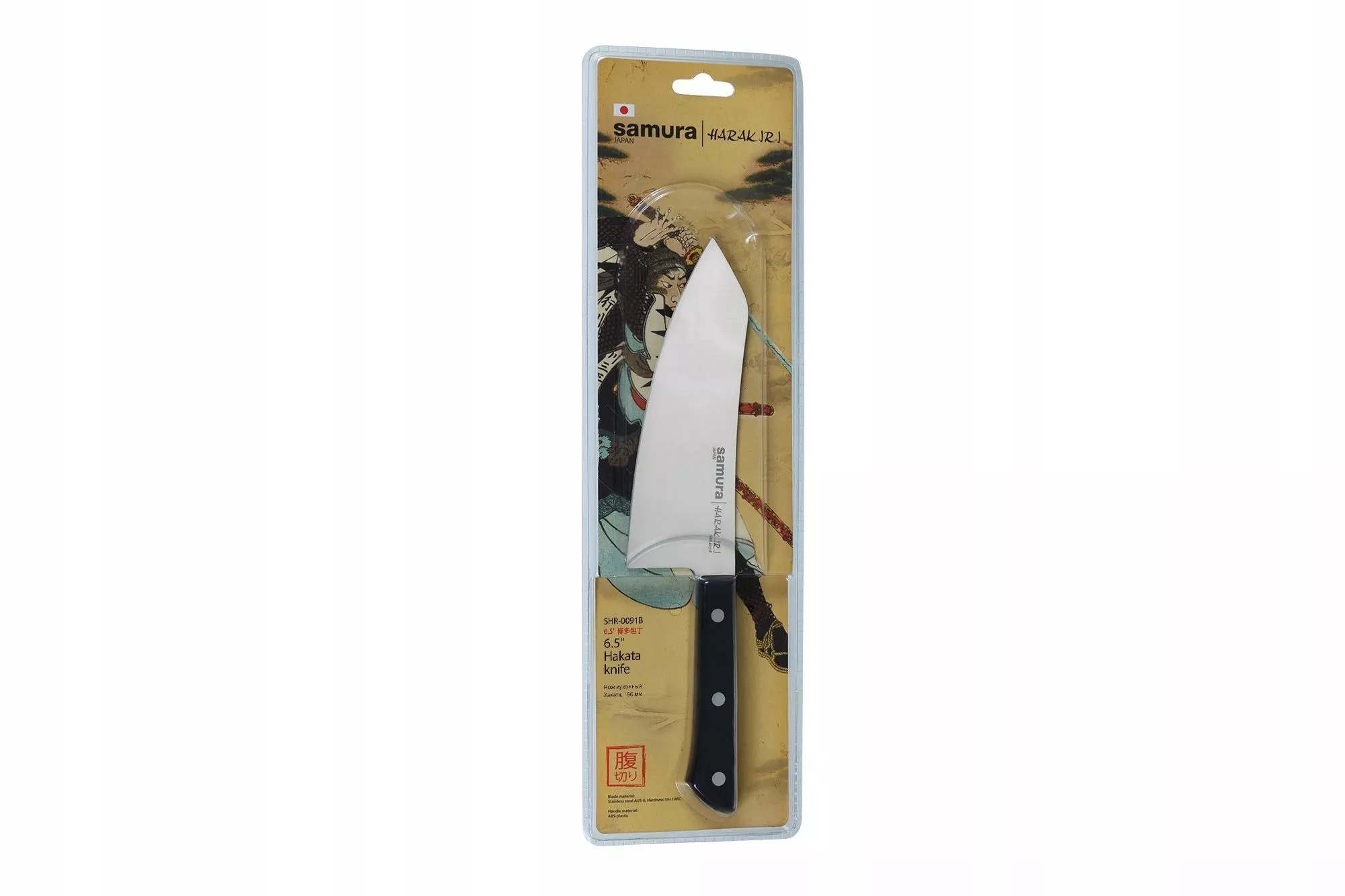 Nóż kuchenny Samura Harakiri Hakata / Bunka 17,1 cm AUS-8