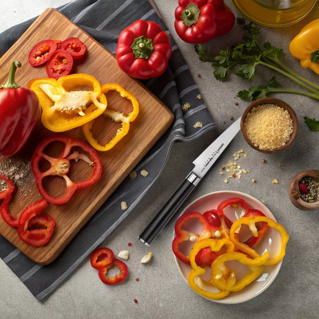 Nóż uniwersalny Samura MO-V 9,3 cm AUS-8 SM-0011