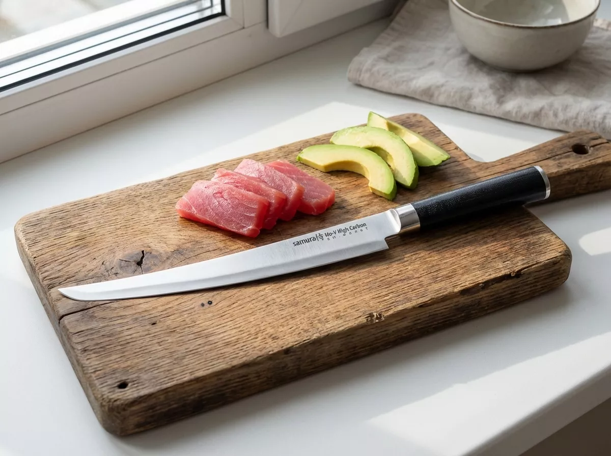 Samura MO-V Slicing Tanto - Nóż do plastrowania 24 cm