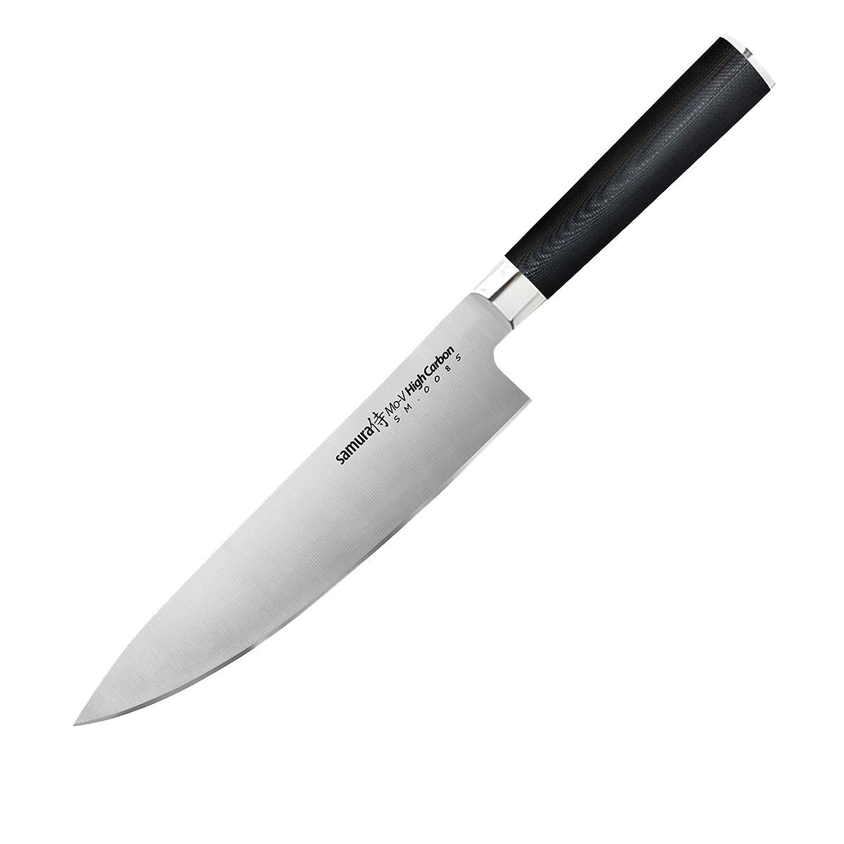 Samura MO-V Nóż szefa kuchni AUS-8 59 HRC 20 cm (SM-0085)