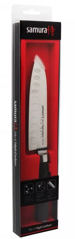 Samura MO-V nóż kuchenny małe santoku 138mm