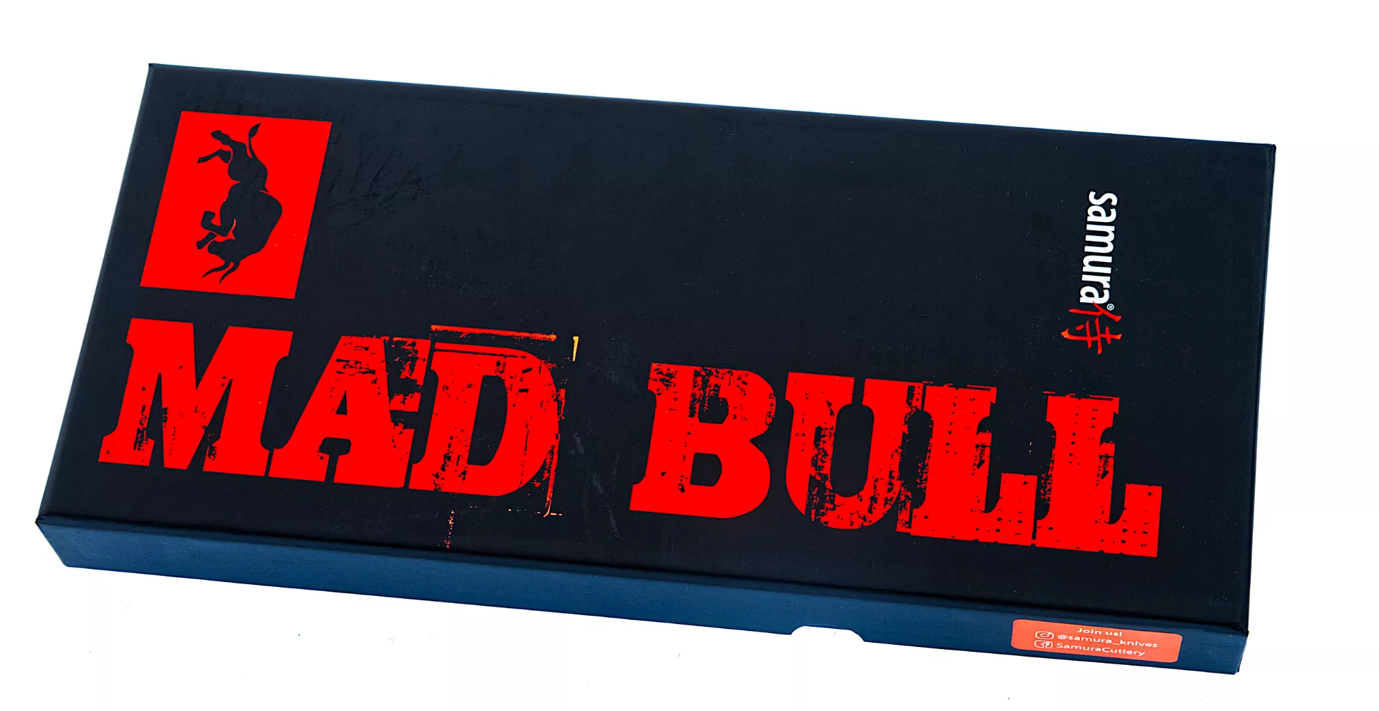 Samura Mad Bull Nóż Kuchenny Serbski 18cm Czarny
