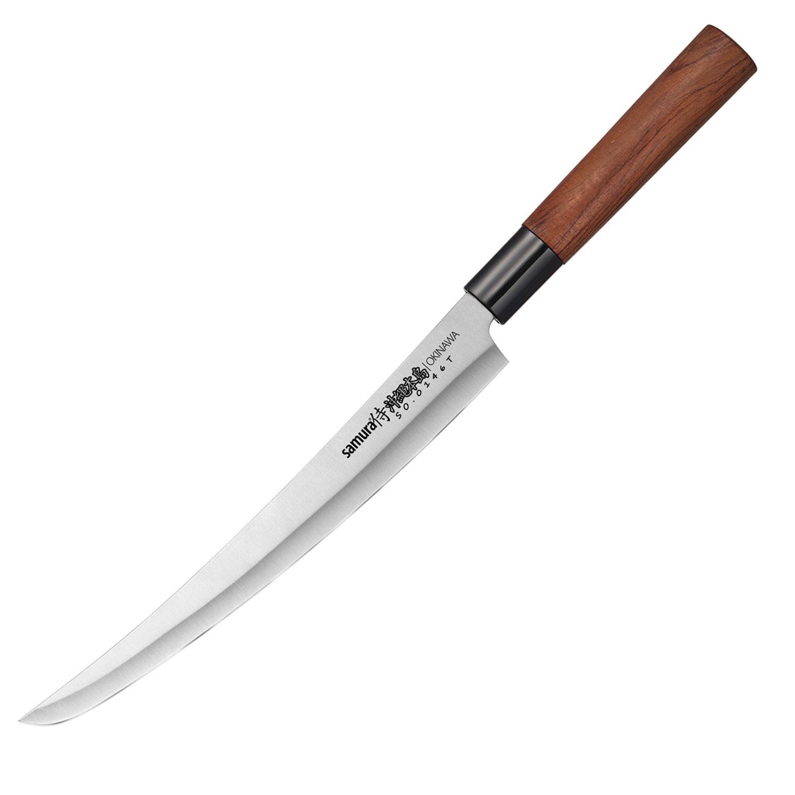 Samura Okinawa Nóż Slicing Tanto 24 cm SO-0146T
