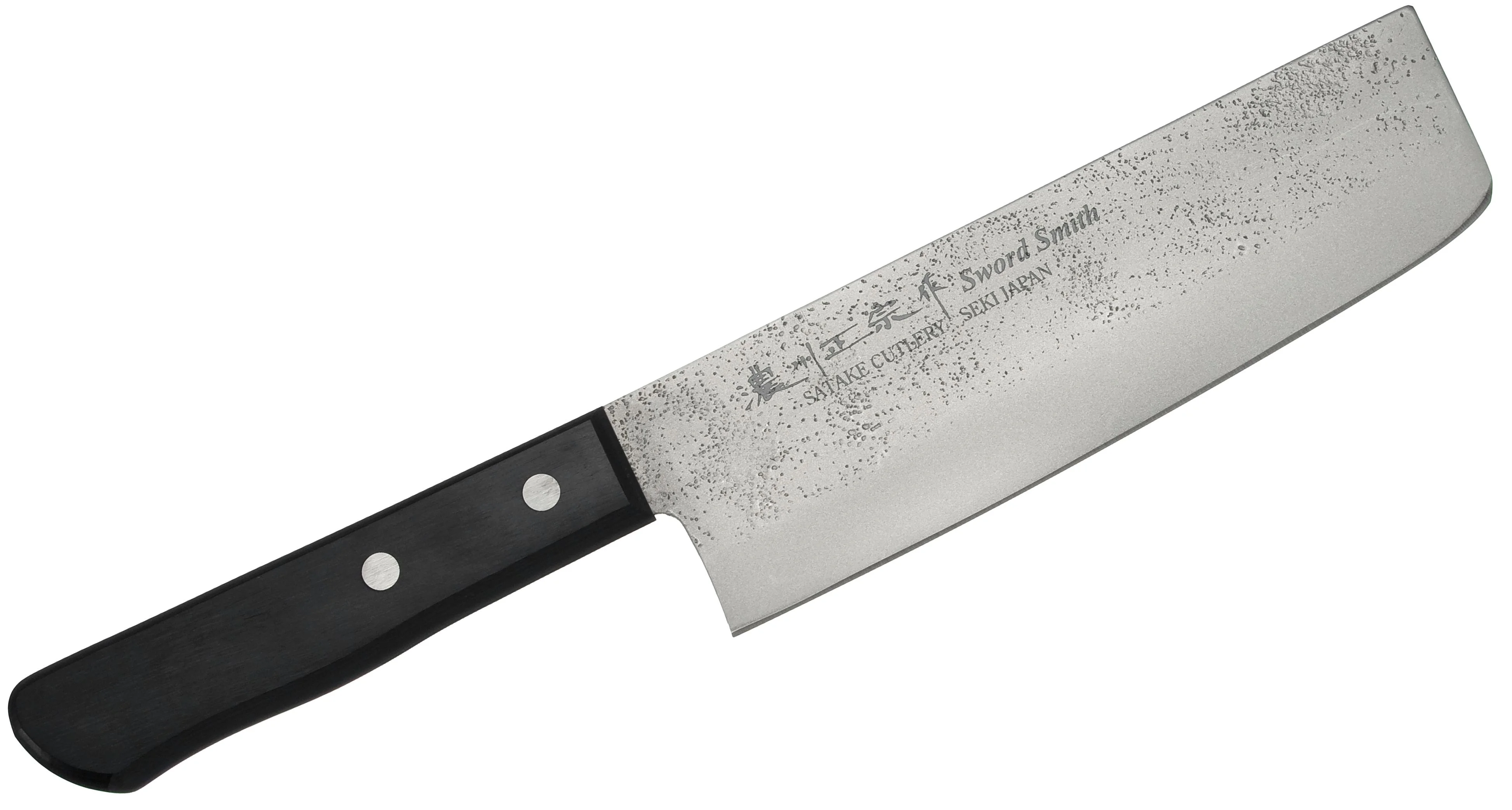 Satake Nashiji Black Pakka Nóż Nakiri 16cm