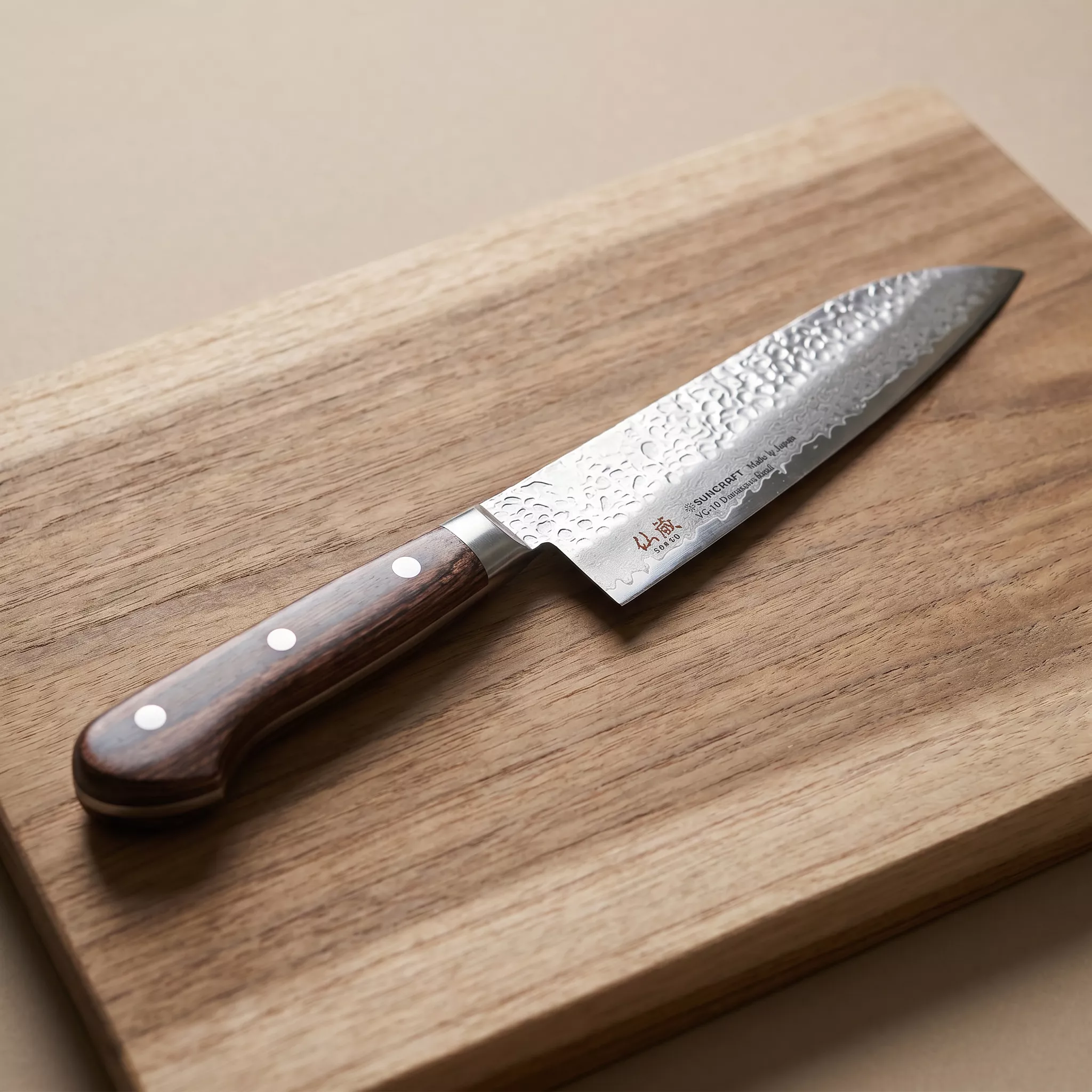 Suncraft SENZO UNIVERSAL Santoku 165 mm [FT-01]