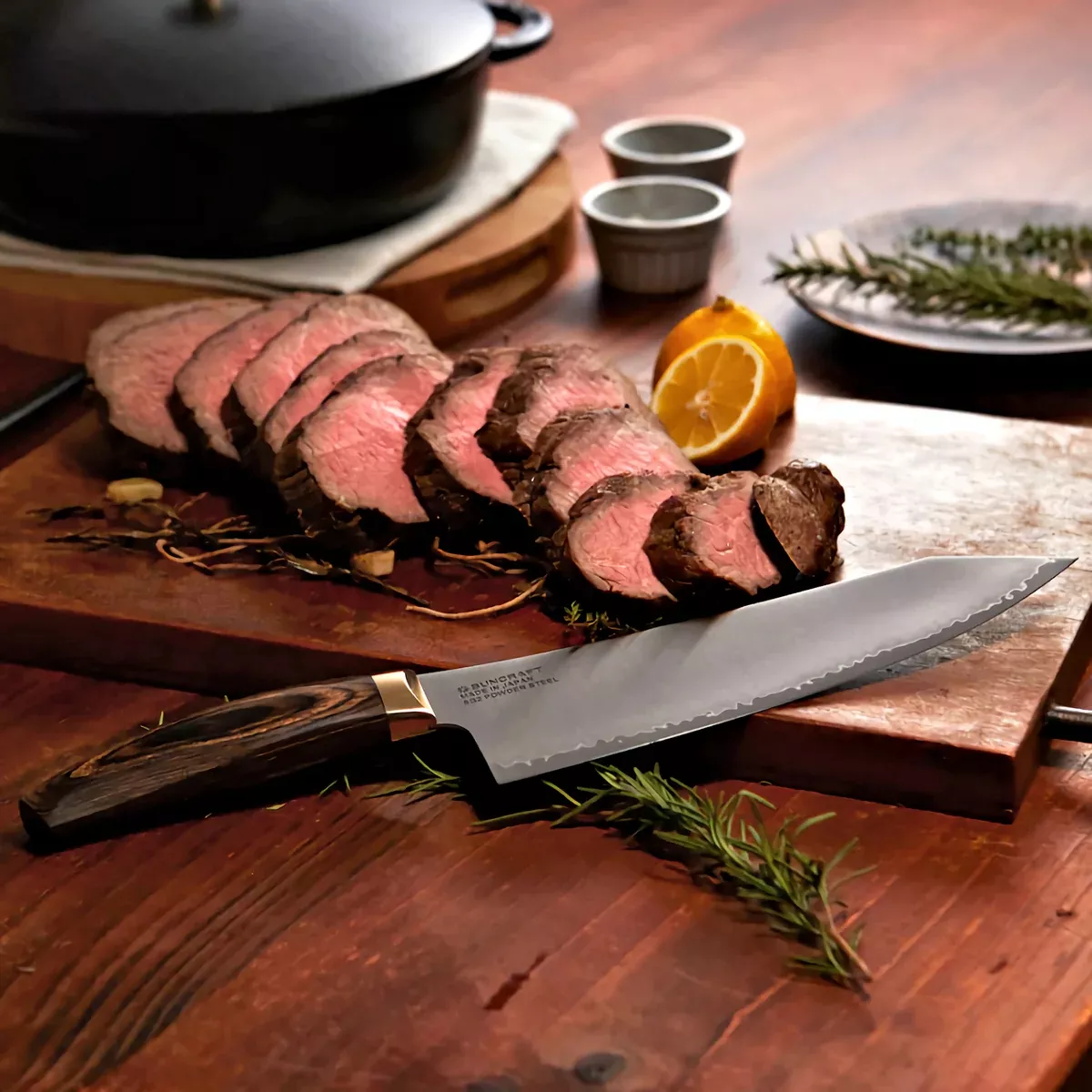 Suncraft Elegancia nóż szefa kuchni SG2 200mm.