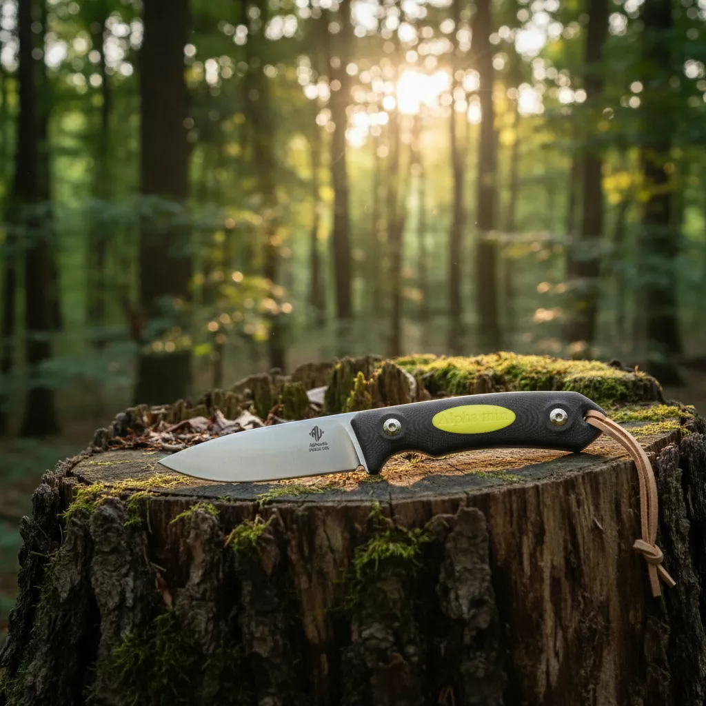 Womsi Alpha miu nóż czarna mikarta S90v